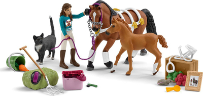 Kalendar Advent Schleich Horse Club, set figurina kuaj, për kalama 4+