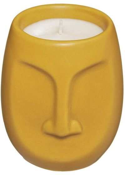 Qiri dekorativ me aromë Atmosphera MAYA Face, 80g, bezhë