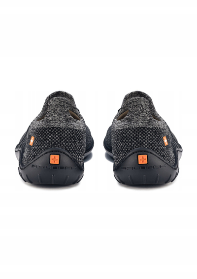 Këpucë për gra Brubeck Barefoot Merino, Zero Drop, shollë Ground Feel, grafit e zezë