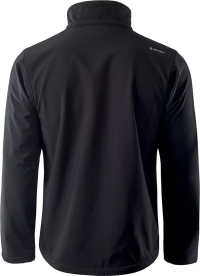 Xhaketë softshell për burra Hi-Tec Lummer, membranë 8000, masa 3XL, e zezë