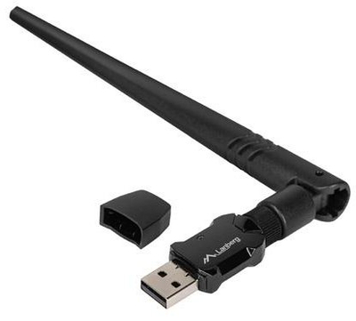 Adapter WiFi LANBERG NC-0900-WIE, USB 2.0, 600 Mbps, i zi