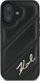 Mbulesë telefoni Karl Lagerfeld KLHCP16MPQDSMGK, iPhone 16 Plus 6.7", hardcase, e zezë