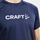 Bluzë sportive Craft Core Unify Logo Tee M, 100% poliester, thahet shpejt, e zezë