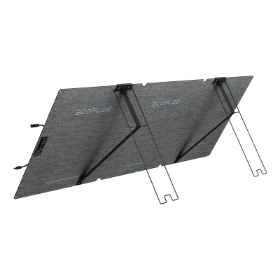 Panel diellor EcoFlow EFSOLAR160W-N, 160W, monokristalin, i zi