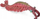 Figurë lodër CollectA Anomalocaris, krijesë parahistorike, për kalamaj 3+, shumëngjyrëshe