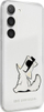 Mbulesë telefoni Karl Lagerfeld Choupette Eat për Samsung Galaxy S23, PC TPU, transparente