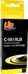 Bojë për printim C-551XLB / CLI551BK, XL, e zezë