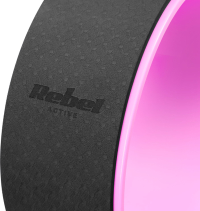 Rrotë joga Rebel Dharma, 32cm, kapacitet 150kg, shumëngjyrëshe