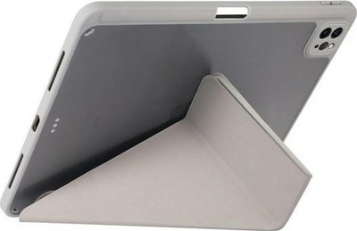 Mbulesë Smart Stand Beline për iPad Pro 11 2024, tip bookcase, e bardhë