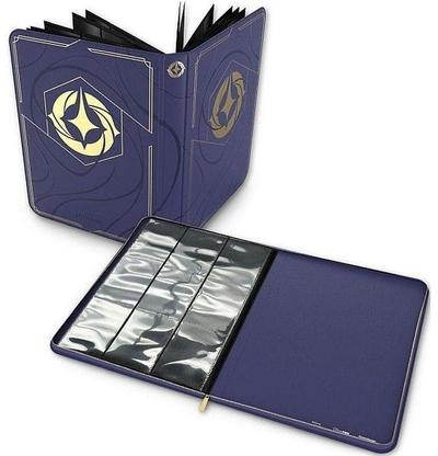 Album kartash Disney Lorcana Premium Scrapbook, deri 252 karta, pamje lëkure, shumëngjyrësh