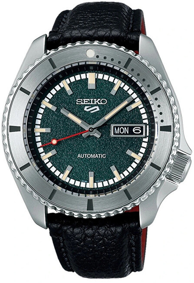 Orë për meshkuj Seiko Automatic Masked Rider, e zezë