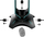 Qëndrim për kufje Yenkee YHB 3003 Tower, USB hub, i zi