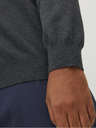 Xhemper për meshkuj Jack&Jones PLUS, i hirtë
