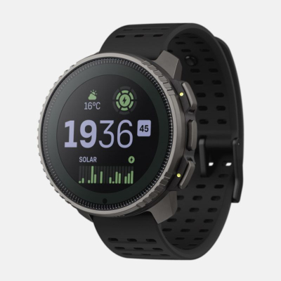 Ora sportive Suunto Vertical Titanium Solar, GPS, 100m rezistente ndaj ujit, e zezë