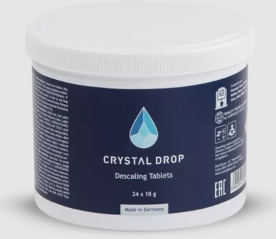 Filter uji CRYSTAL DROP BLUE, për makina kafeje Jura, blu