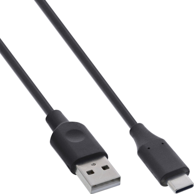 Ndërprës USB-C InLine, dykahësh, 10Gb/s, 100W, gri