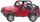 Makina lodër Siku Jeep Wrangler 132, 1:32, die cast, shumëngjyrëshe