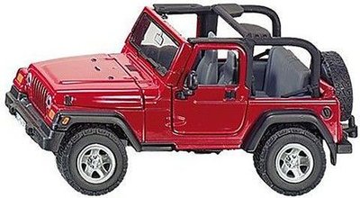 Makina lodër Siku Jeep Wrangler 132, 1:32, die cast, shumëngjyrëshe