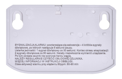 Detektor monoksidi karboni Kidde K5DCO, ekran LCD, jetë 10 vjet