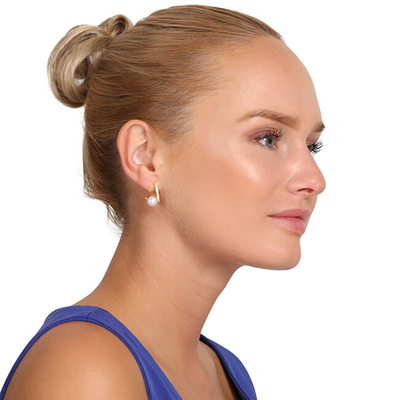 Vathë JwL Luxury Pearls JL0850, të veshur me ar, me perla të vërteta, për femra