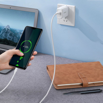 Kabllo USB Ugreen 60142, USB A në microUSB, 1.5 m, e bardhë