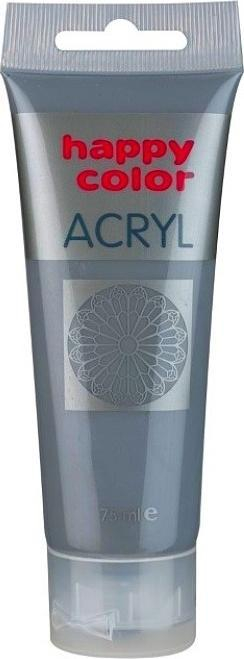 Ngjyrë akrilike Happy Color Acrylic Paint, 75ml, efekt metalik perlë, blu