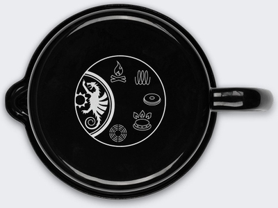 Tenxhere ngrohëse Petromax Warming Pot, çelik i emaluar, 1.1Qt, e zezë