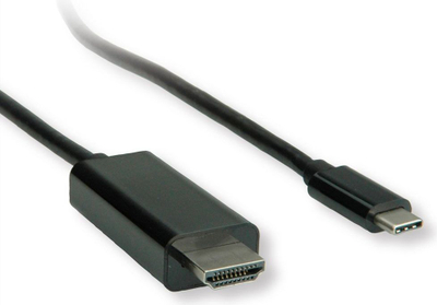 Adapter USB C në HDMI Roline, USB 3.1, 4K 3840x2160, i bardhë