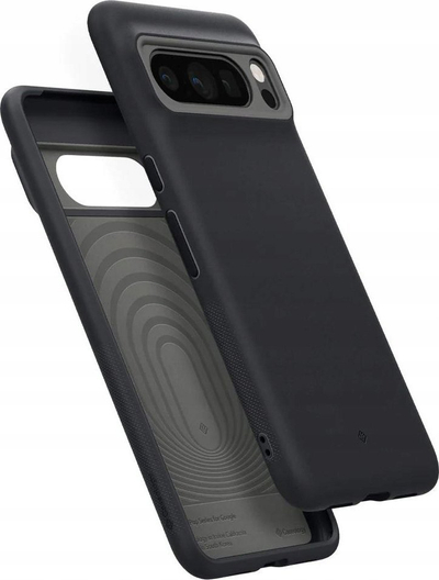 Mbulesë telefoni Spigen Caseology Nano Pop për Google Pixel 8 Pro, TPU i butë, rezistente si ato ushtarake, e zezë gri
