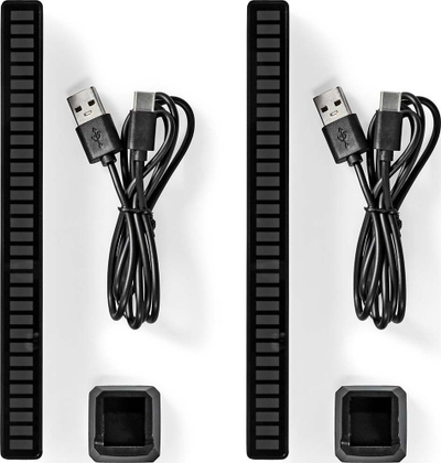 Dekor ndriçimi LED Nedis GALDP110BK, 64 LED, RGB, i zi
