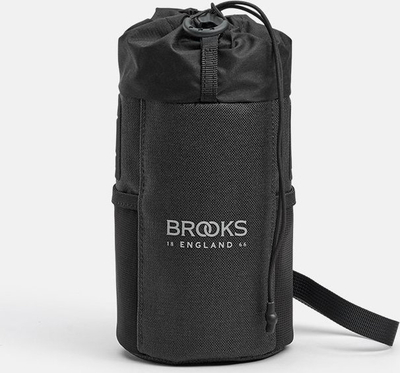 Çantë timoni Brooks Scape Feed Pouch, 1L, e papërshkueshme nga uji, e zezë