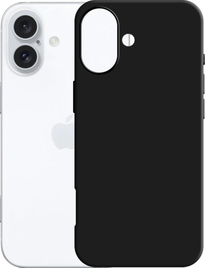 Футрола за телефон 3MK Matt Case Pro за iPhone 16, TPU, 1.8mm, мат црна