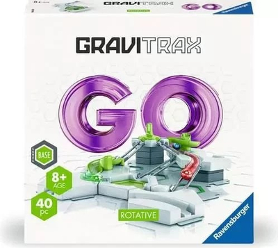 Set ndërtimi pistash Ravensburger GraviTrax GO Rotative Mini Starter, lodër STEM, për kalamaj 8+