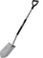 Lopat kopshti Awtools Pro Sharp AW00058, bosht metalik, dorezë D, gri