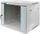 Кабинет мрежен Qoltec RACK 19", 600 x 450 x 500 mm, сив