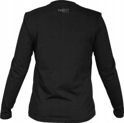 Bluzë me mëngë të gjata NEO Tools, 100% pambuk, madhësia XL, e zezë