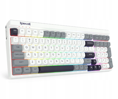 Tastierë mekanike Redragon K656 PRO, wireless me 3 mënyra, RGB, 100 taste