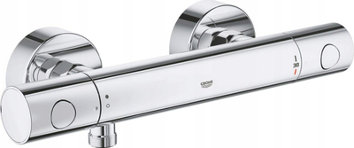 Rubinet termostatik dushi Grohe Grohtherm 800 Cosmopolitan, trup bronzi, krom
