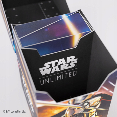 Kuti kartash Star Wars Unlimited Soft Crate, Captain Phasma dhe Stormtrooper, e shumëngjyrshme