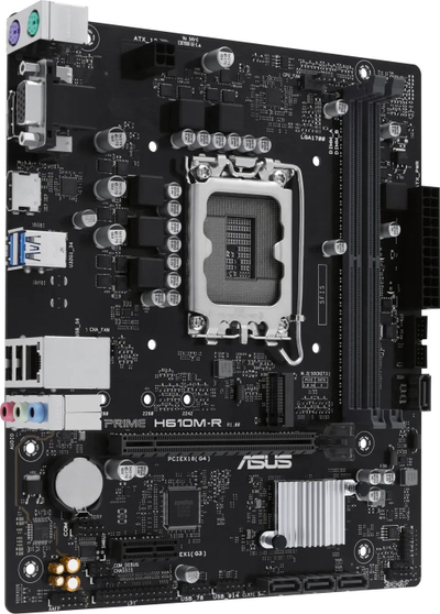 Pllakë amë ASUS PRIME H610M-R-SI, LGA 1700, mATX, DDR5