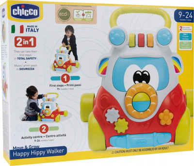Walker për fëmijë Chicco Merry Bus, qendër aktiviteti, shumëngjyrësh