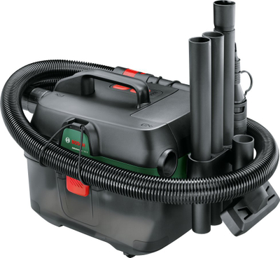 Fshesë industriale Bosch AdvancedVac 18V-8, 3 në 1, pa kabllo, gri
