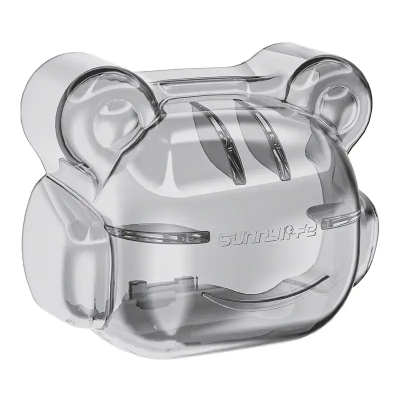 Kapak lente gimbal Sunnylife për DJI Mini 4 Pro, plastikë transparente, ultra i lehtë, transparent