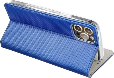 Këllëf libri Tok Smart Case Book për Realme C35, me magnet, që bëhet mbajtëse tavoline, blu navy