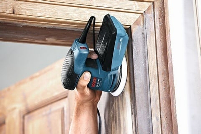 Makinë lëmuese Bosch GEX 125-1 AE, e kaltër