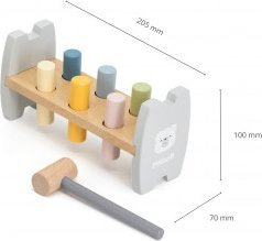 Set lodrash zhvilluese PolarB Baby Box, Montessori, 0 18 muaj, shumëngjyrësh