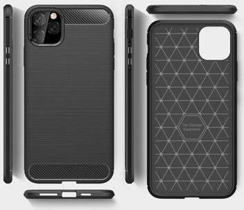 Kornizë mbrojtëse Lux Carbon Black iPhone 12 Mini 5.4 Standard
