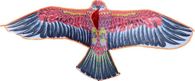 Fluturake me një fill Kite Eagle, 180cm, për kalamaj, shumëngjyrëshe