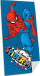 Peshqir plazhi Marvel Spiderman, 140x70 cm, pambuk 100%, blu