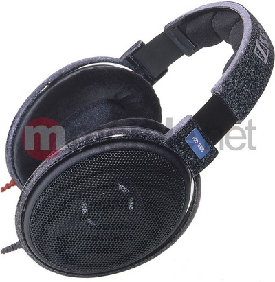 Kufje Sennheiser HD 600, open back, me kabllo, gri me të zezë